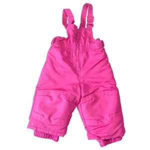 Cat & Jack Heavyweight Snow Bibs Pants Hot Pink Size 12 M